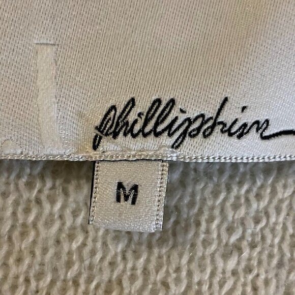 3.1 Phillip Lim Women's Ivory Floral Wool Cashmere Blend Contrast Sweater Size M - Picture 7 of 13